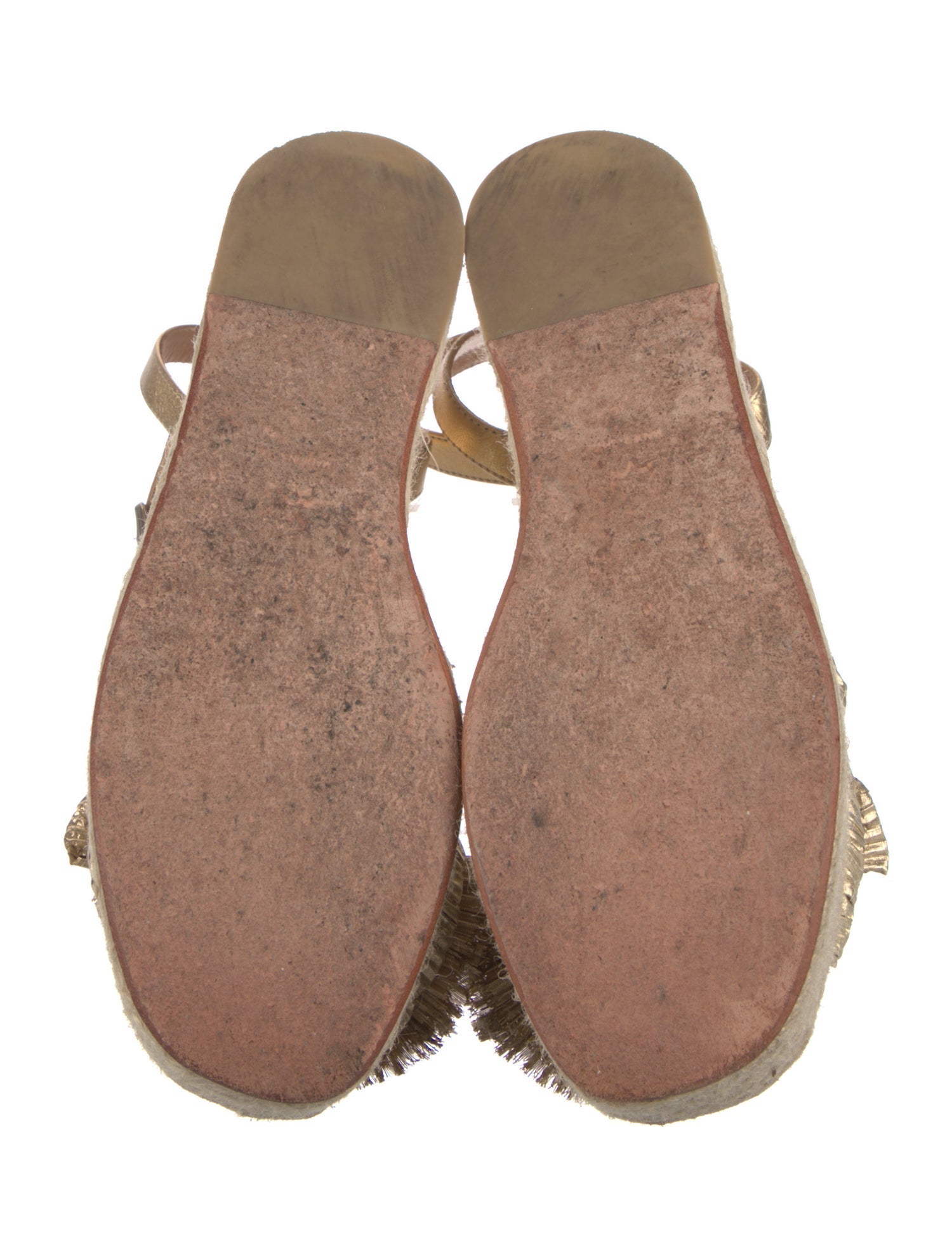 Loeffler Randall Leather Bow Accents Espadrilles